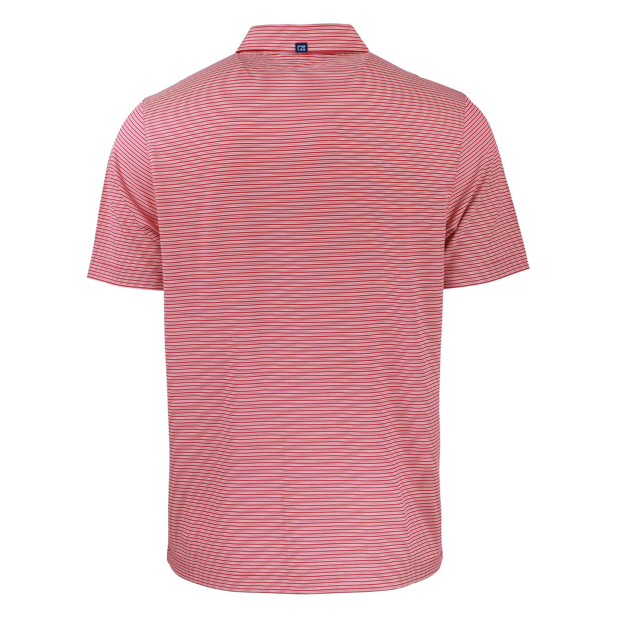 Men's Cutter & Buck Red Cincinnati Bearcats Forge Eco Double Stripe Stretch Recycled Polo - Image 4