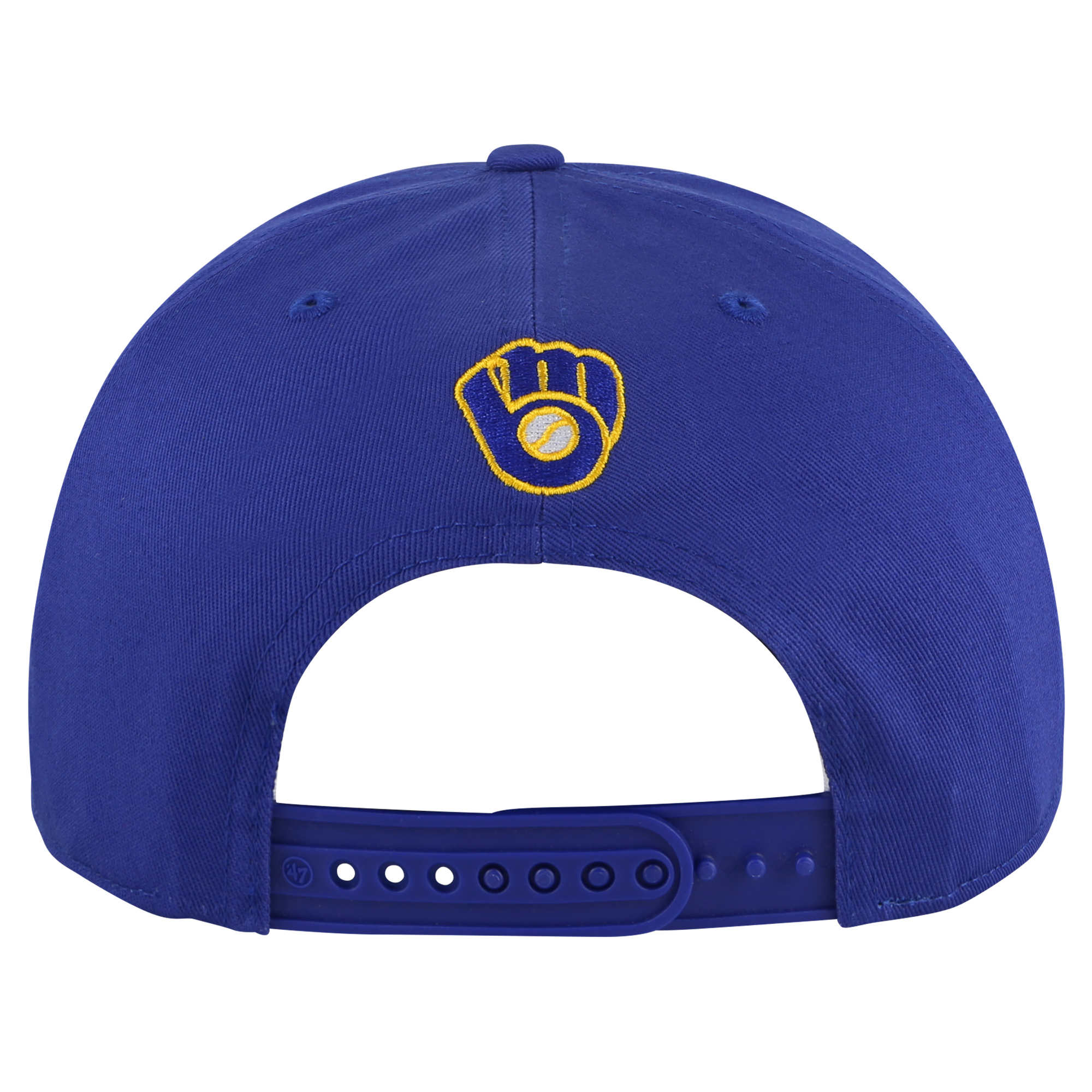 Men's '47 Royal Milwaukee Brewers Wax Pack Collection Premier Hitch Adjustable Hat - Image 7