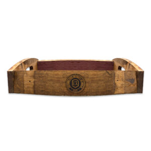 Cal State L.A. Golden Eagles Barrel Stave Serving Tray