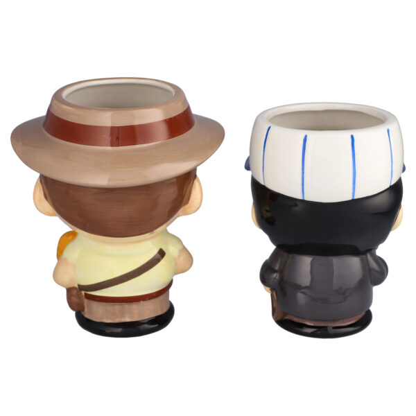 Indiana Jones Jerrod Maruyama x Geeki Tikis 18oz. Cupful of Cute Indy & Short Round Figural 2-Pack Mug Gift Set - Image 5