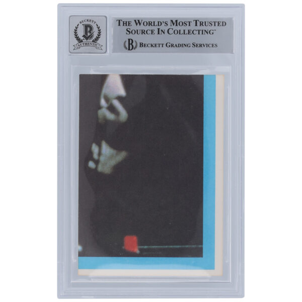 Tim Rose Star Wars Autographed 1983 Topps Return of the Jedi Stickers Orange #23B BGS Authenticated 10 Card with "Salacious Crumb" Inscription - Image 3