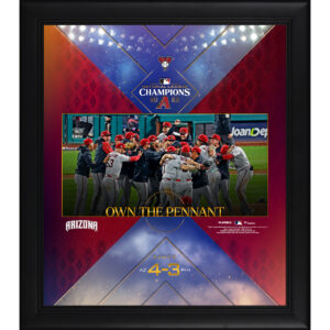 Arizona Diamondbacks Framed Unsigned 2023 National League Champions 15" x 17" Collage