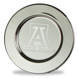 Arizona Wildcats 6" Elegant Silver Plated Round Serving Tray