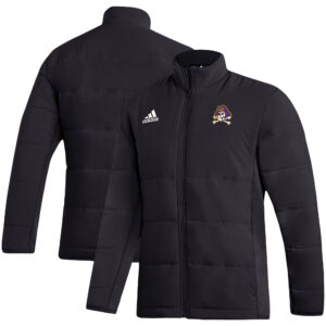 Men's adidas Black ECU Pirates Sideline Midweight Full-Zip Jacket