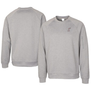 Unisex Cutter & Buck Gray Albuquerque Isotopes Clique Lift Eco Performance Sweatshirt