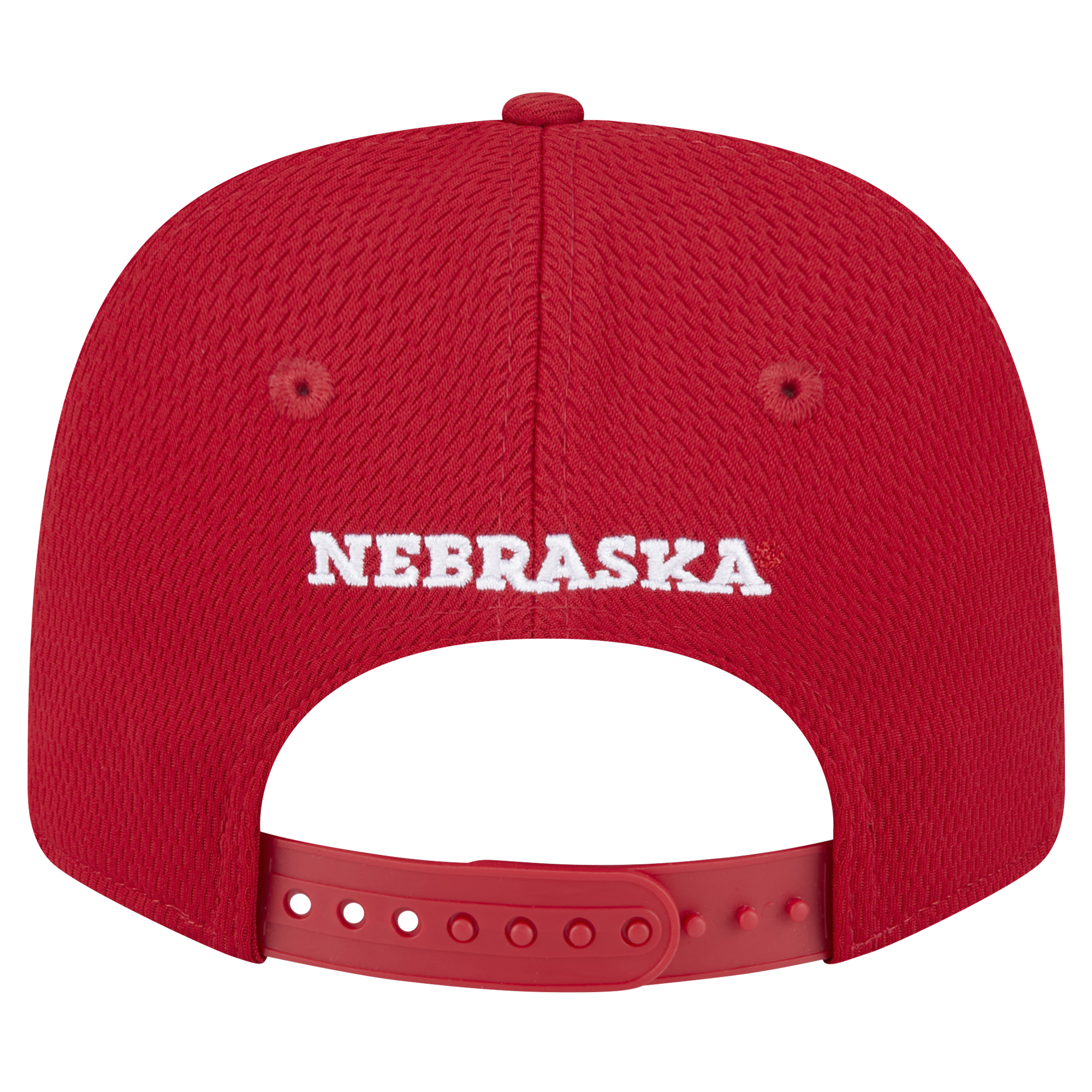 Men's New Era Scarlet Nebraska Huskers COOLERA 9SEVENTY Rope Stretch-Snap Hat - Image 10
