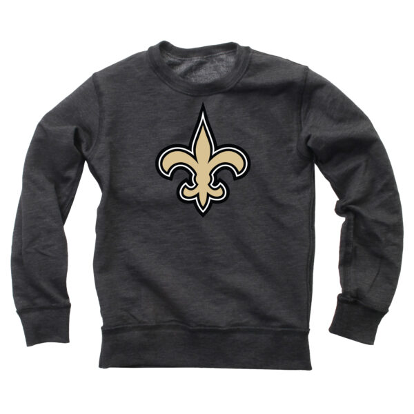 Women's Antigua Charcoal D.C. United Tribute Quarter-Zip Pullover Top - Image 3
