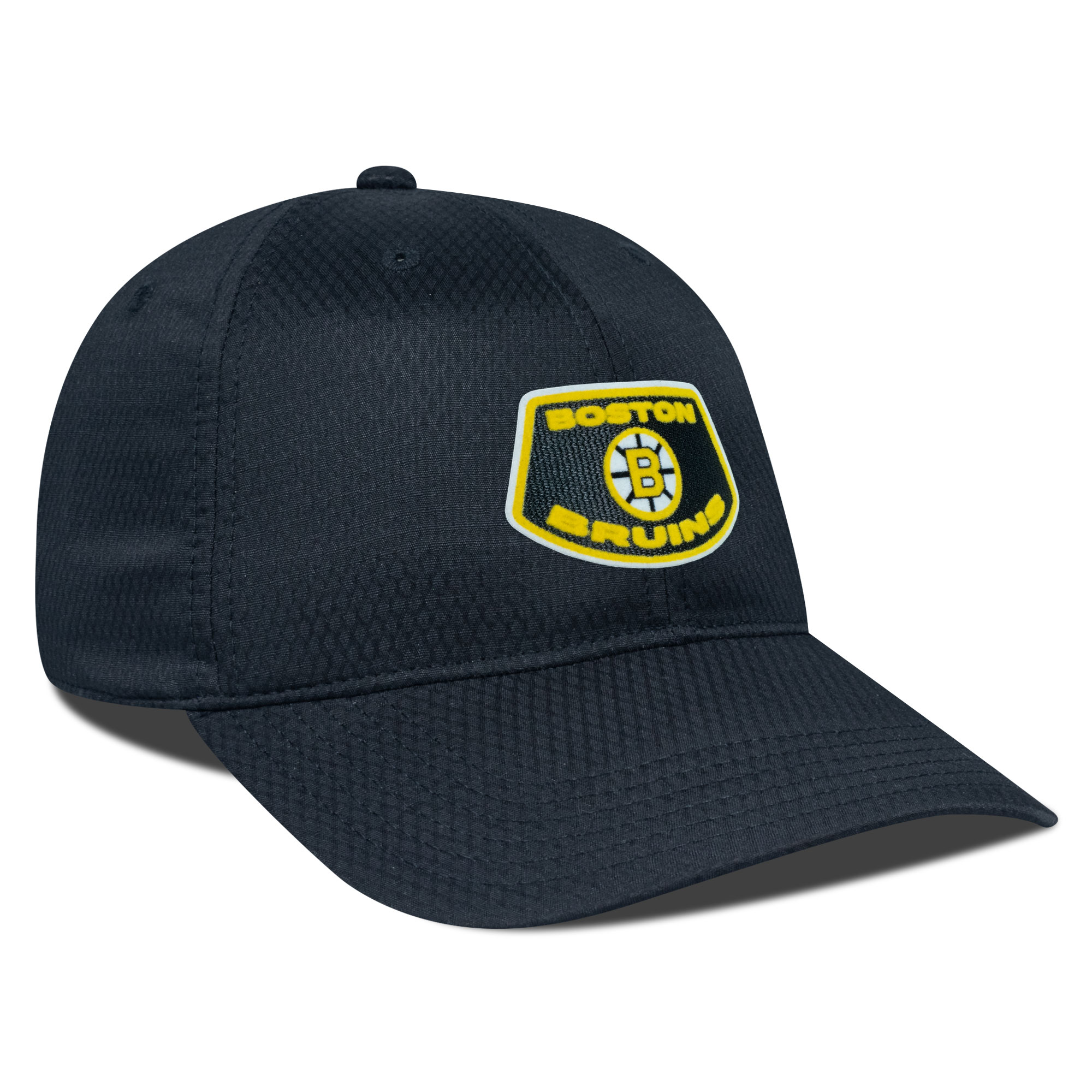Men's Levelwear Black Boston Bruins Retro Skylight Matrix Adjustable Hat - Image 7