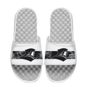 Youth  ISlide White Providence Friars Distressed Slide Sandals