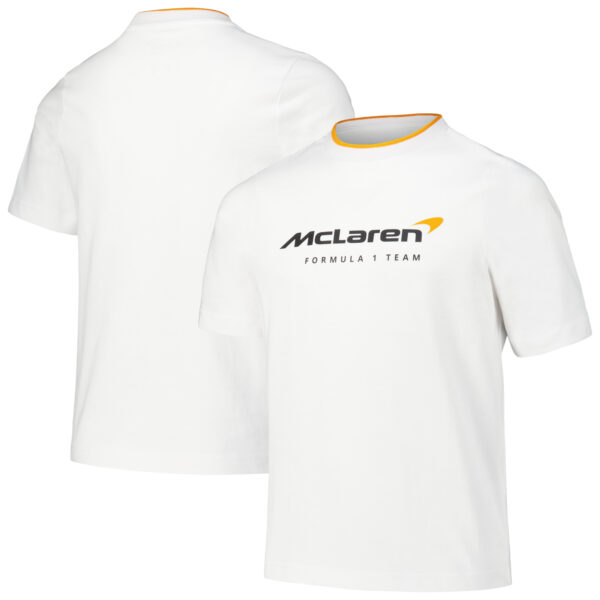 Girls Youth McLaren  White McLaren F1 Team Core Essentials T-Shirt
