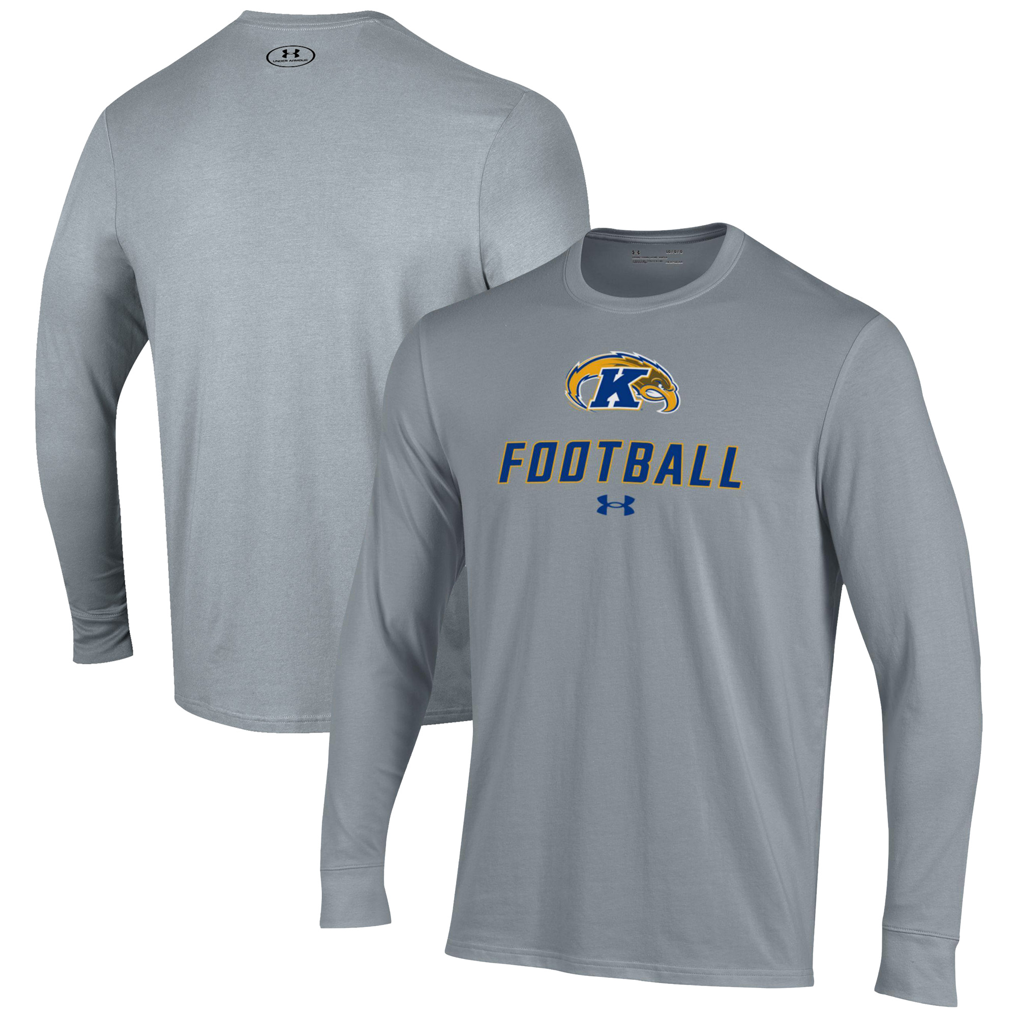 Men's Antigua Heather Gray Atlanta United FC Victory Pullover Sweatshirt - Image 5