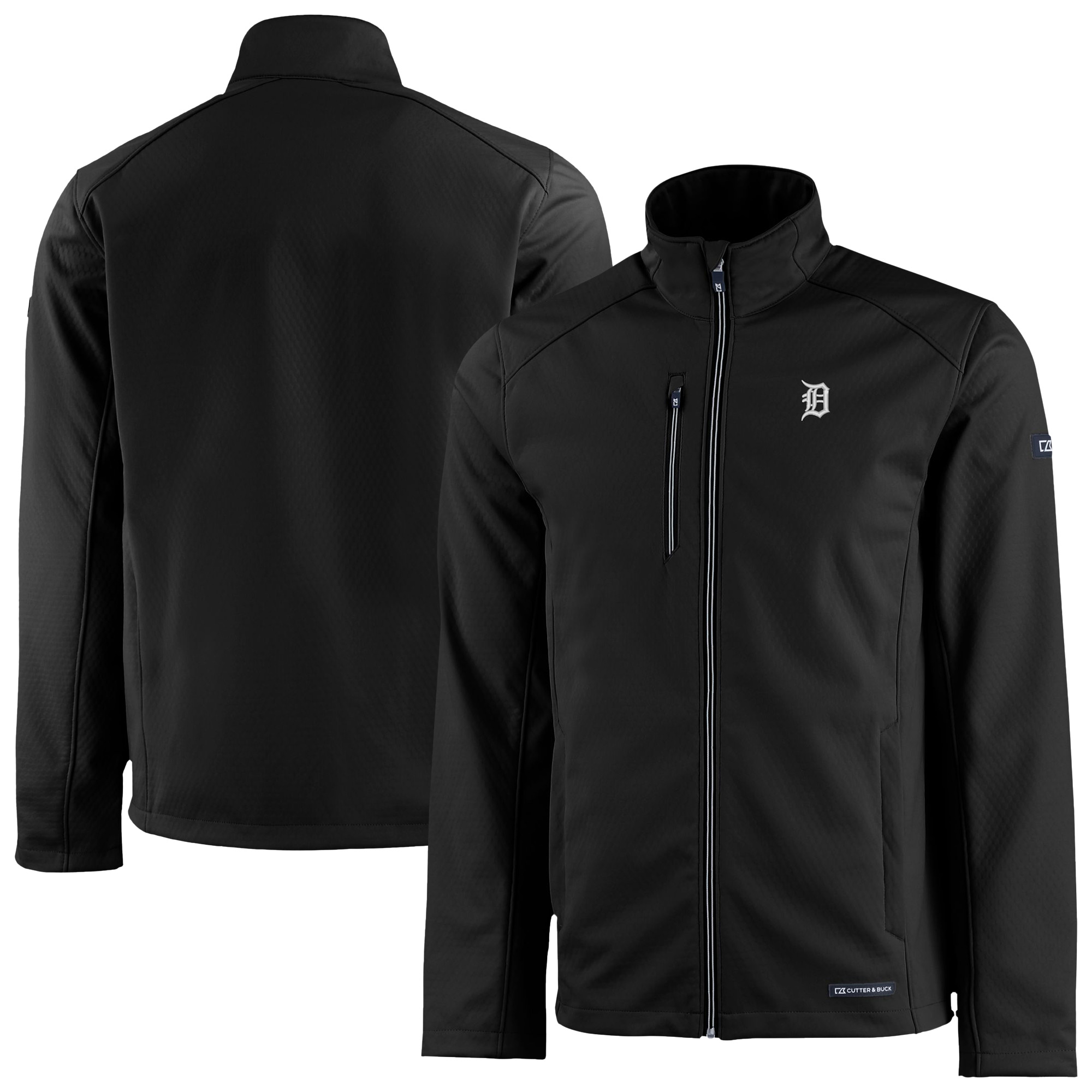 Men's Antigua Steel Jacksonville Jaguars Links Full-Zip Golf Vest - Image 6