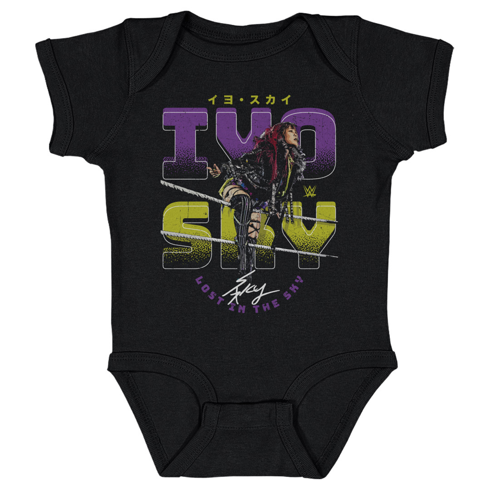 Infant 500 Level Black IYO SKY Ropes Bodysuit