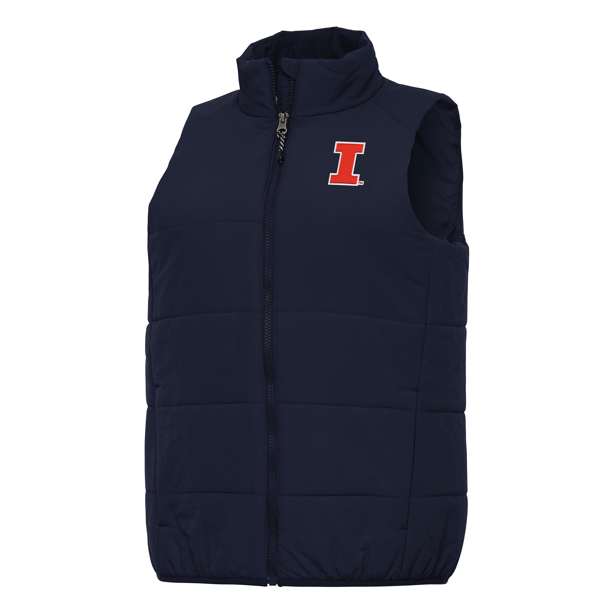 Women's Antigua Navy Illinois Fighting Illini Experience Full-Zip Vest