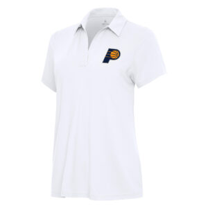 Women's Antigua White Indiana Pacers Era Polo