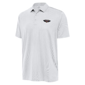 Men's Antigua  White New Orleans Pelicans Big & Tall Ellipse Polo