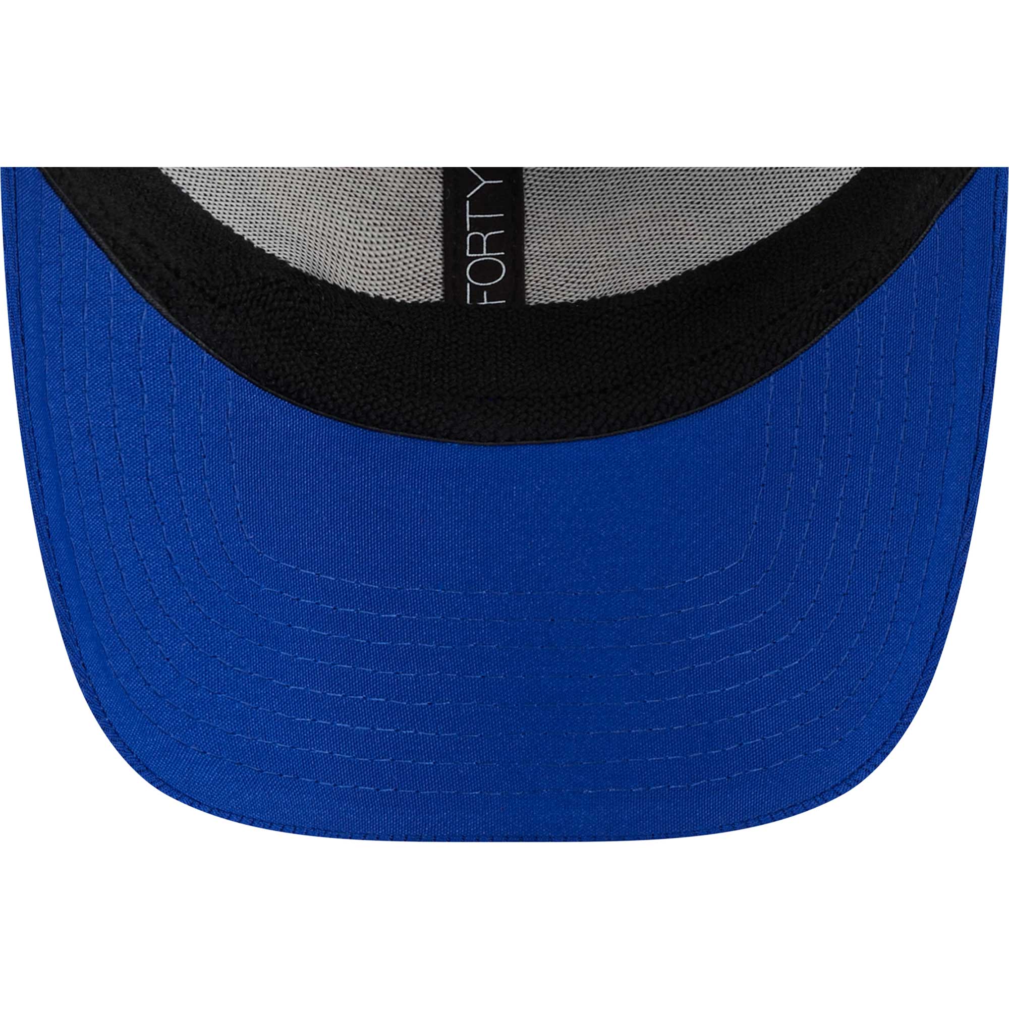 Men's New Era Royal Buffalo Bills Outline Trucker 9FORTY Adjustable Hat - Image 6