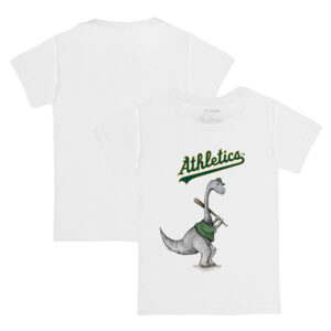 Toddler Tiny Turnip White Athletics Bronto T-Shirt