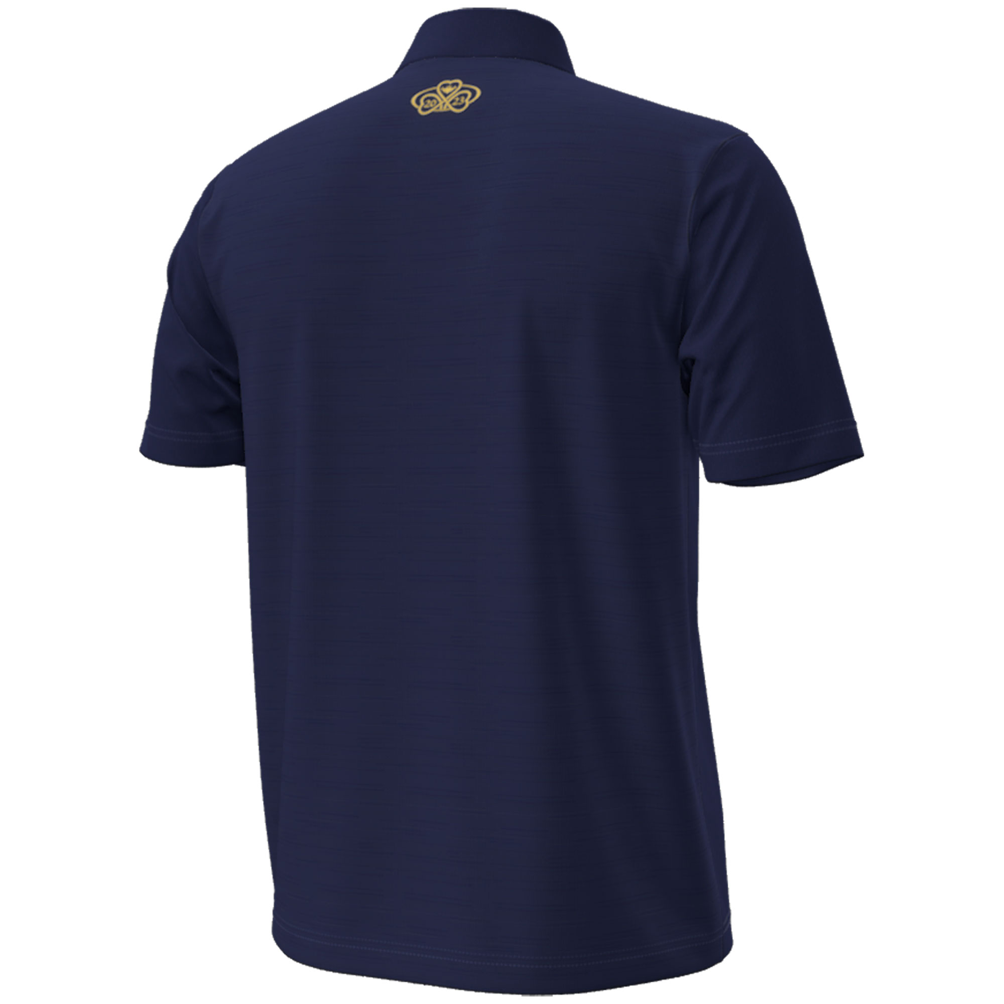 Men's Under Armour Navy Notre Dame Fighting Irish 2023 Aer Lingus College Football Classic Polo - Image 7