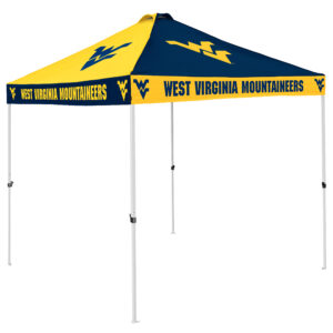 West Virginia Mountaineers 9' x 9' Checkerboard Canopy Tent