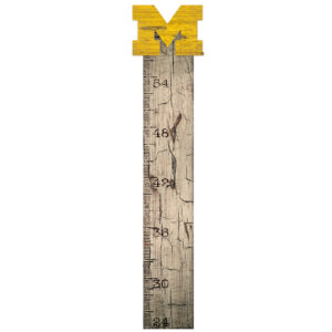 Michigan Wolverines 6" x 36" Growth Chart Sign