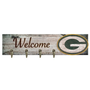 Green Bay Packers 24" x 6" Mounted Coat Hanger