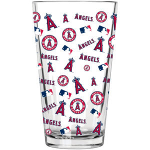 Los Angeles Angels Full Wrap Pint Glass