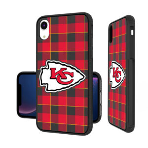 Kansas City Chiefs iPhone Plaid Design Bump Case
