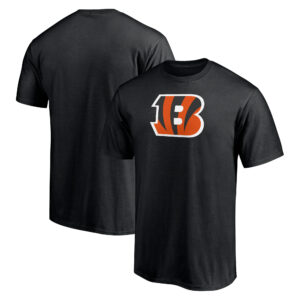Men's Black Cincinnati Bengals Primary Logo T-Shirt