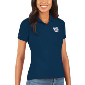 Women's Antigua Navy Butler Bulldogs Legacy Pique Polo