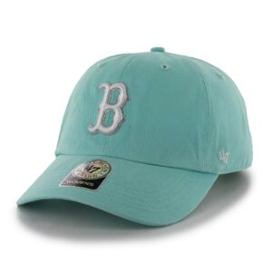 Women's '47 Aqua Boston Red Sox Tiffany Clean Up Adjustable Hat