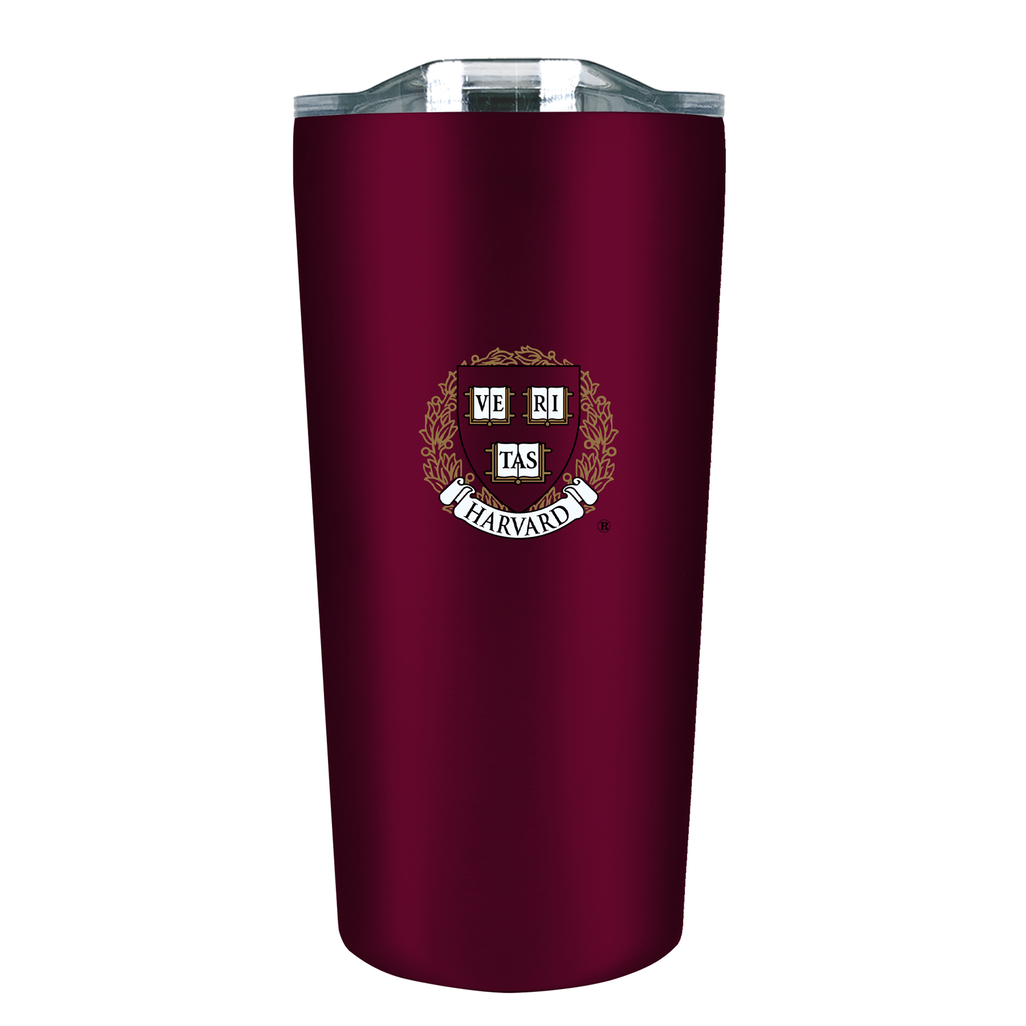 Harvard Crimson 18oz. Stainless Steel Soft Touch Tumbler