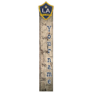 LA Galaxy 36'' x 6'' Personalized Growth Chart