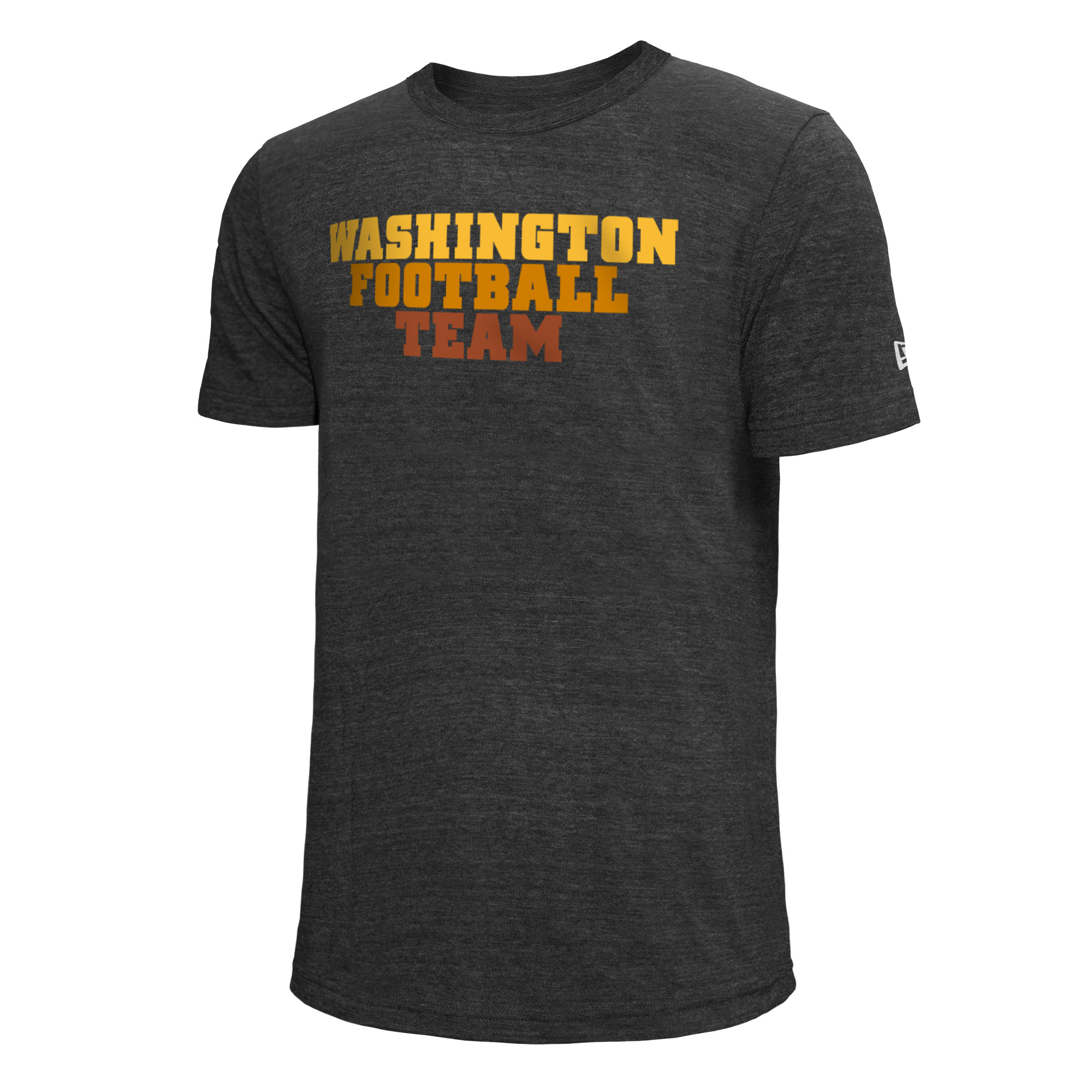 Men's New Era Black Washington Football Team Retro Draft Graphic Tri-Blend T-Shirt - Image 8