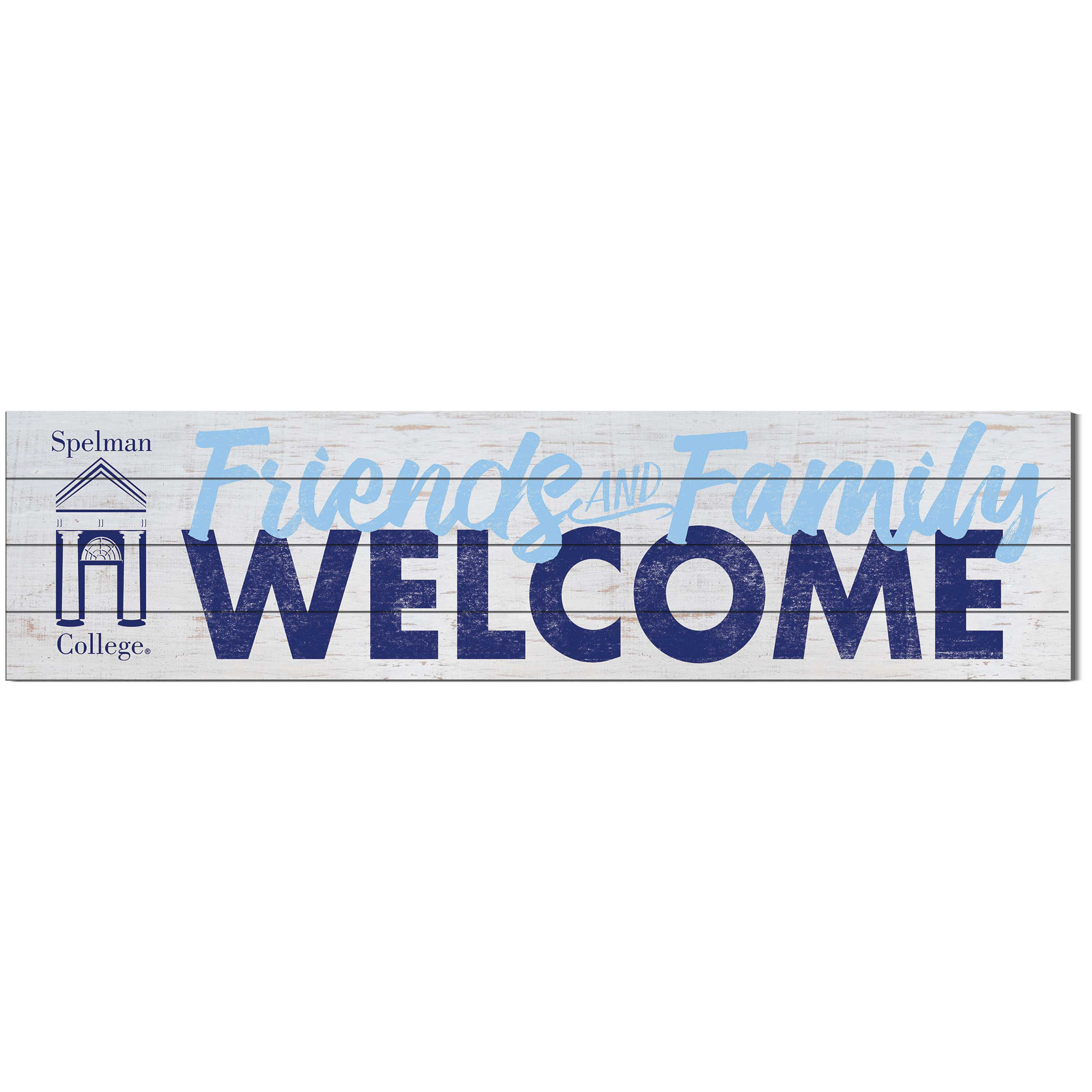 Spelman College Jaguars 10'' x 40'' Friends & Family Welcome Sign - Image 2