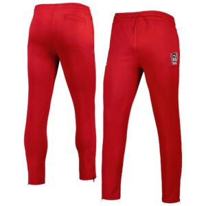 Men's adidas Red NC State Wolfpack AEROREADY Tapered Pants