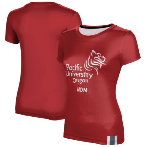 Women's Red Pacific Boxers Mom T-Shirt