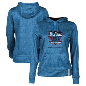 Women's Royal DePaul Blue Demons Women's Basketball Pullover Hoodie