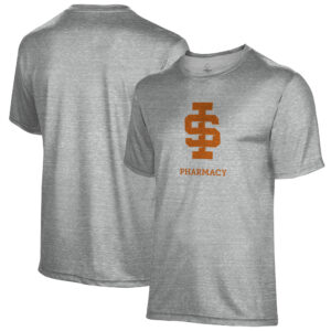 Men's Gray Idaho State Bengals Pharmacy Name Drop T-Shirt