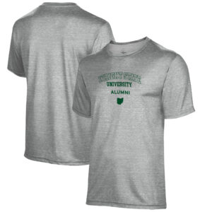 Men's Gray Wright State Raiders Alumni Name Drop T-Shirt