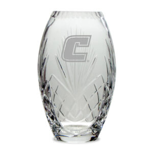 Tennessee Chattanooga Mocs 10'' Full Leaded Crystal Vase