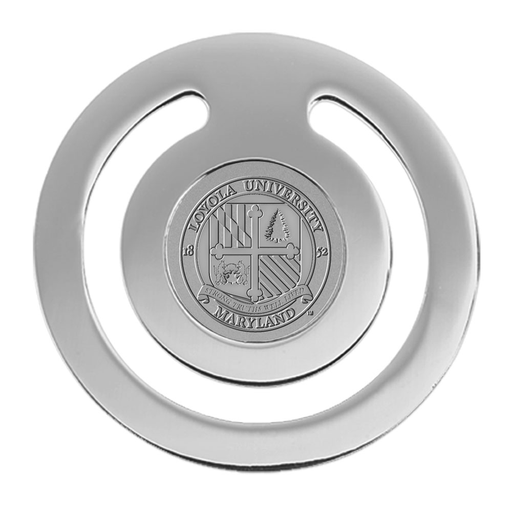 Silver Loyola Greyhounds Bookmark