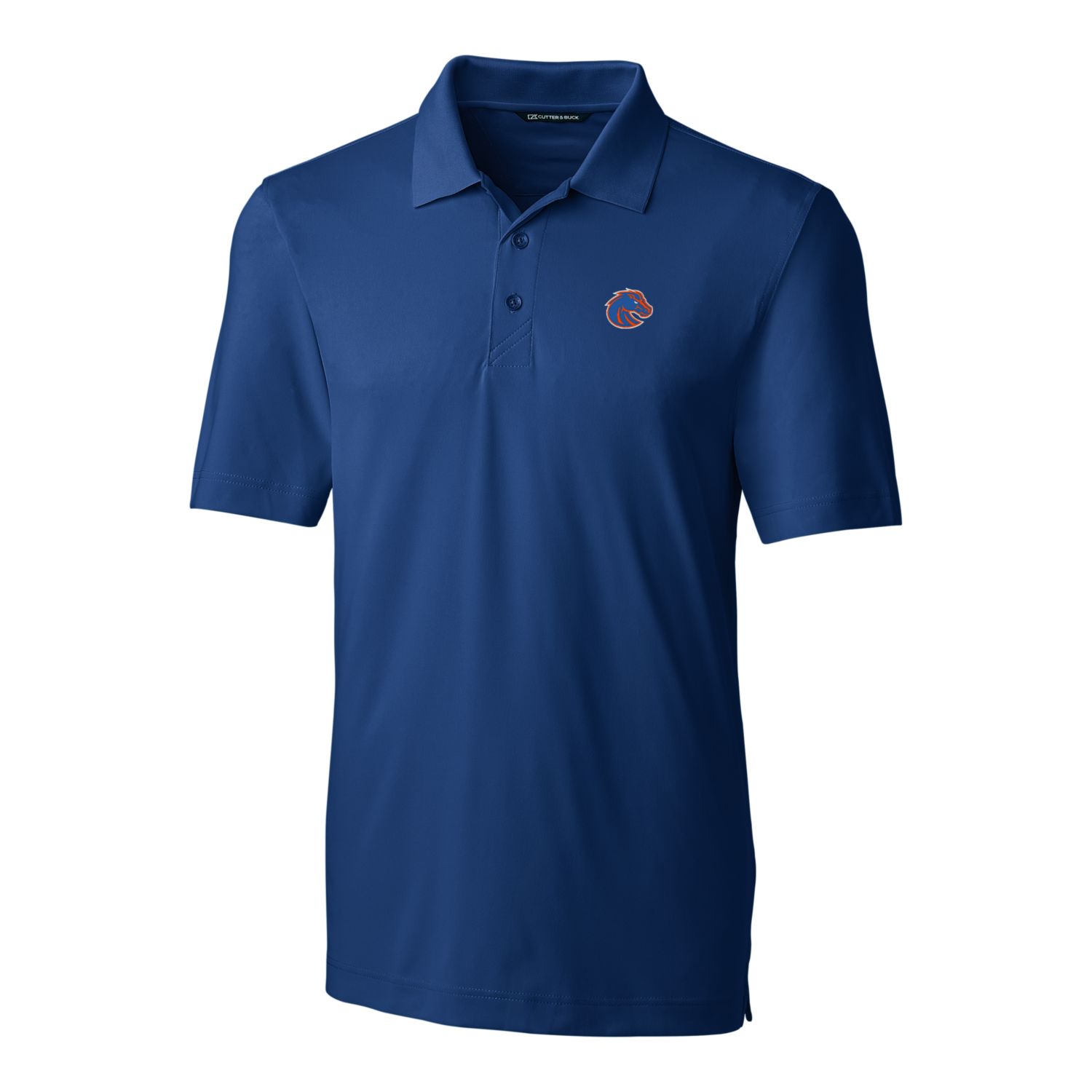 Men's Cutter & Buck Royal Boise State Broncos Big & Tall Forge Stretch Polo - Image 3
