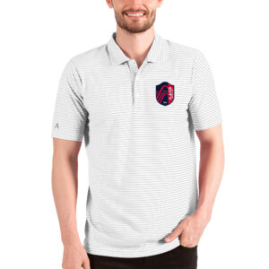 Men's Antigua White St. Louis City SC Esteem Polo