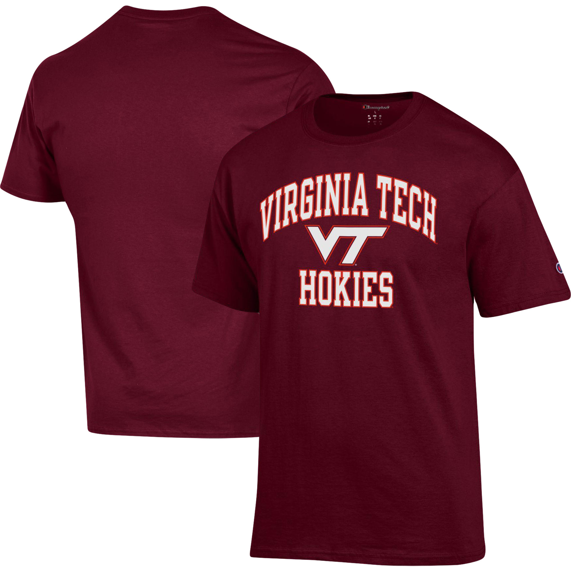 Men's Champion Maroon Virginia Tech Hokies High Motor T-Shirt