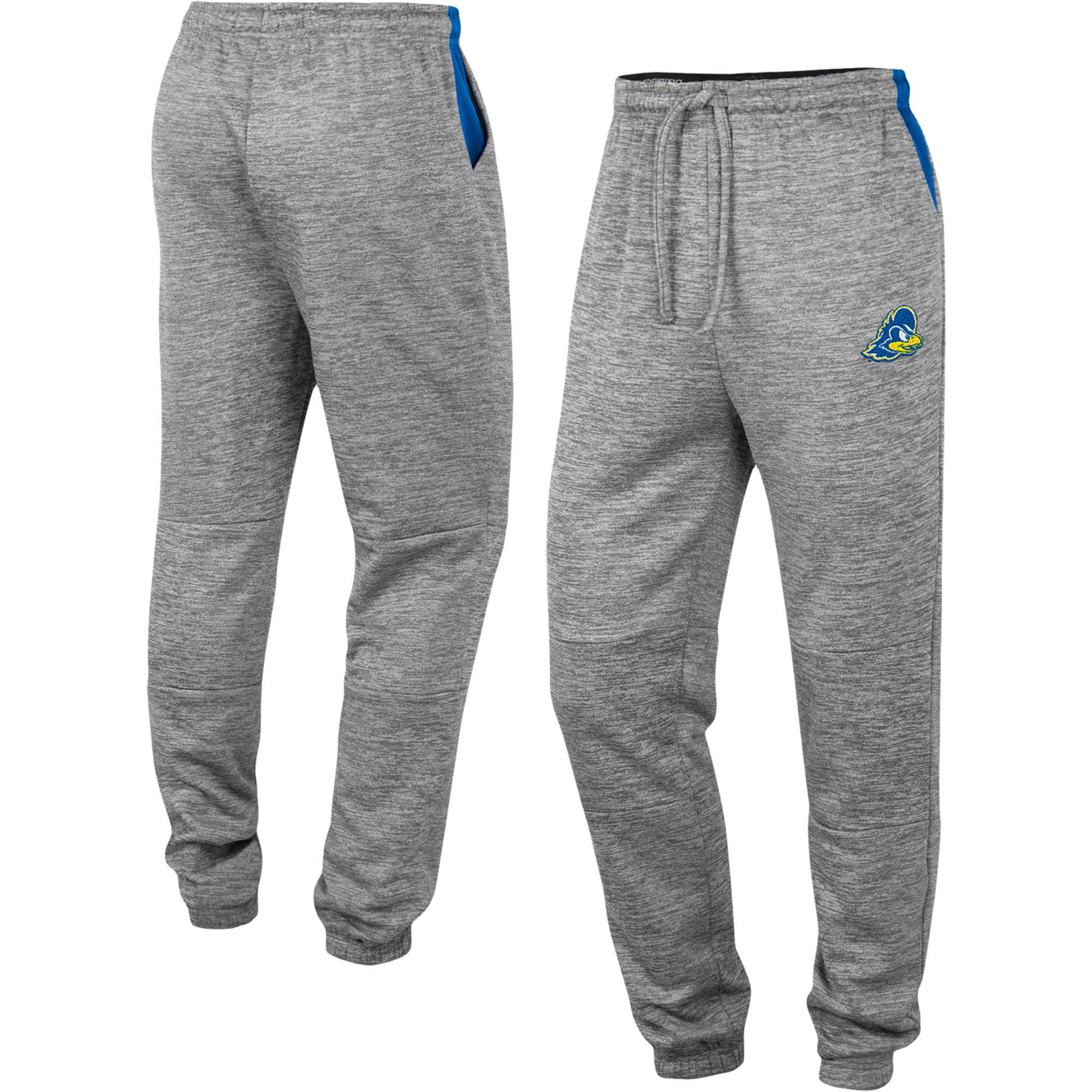 Men's Colosseum Gray Delaware Fightin' Blue Hens Worlds to Conquer Sweatpants