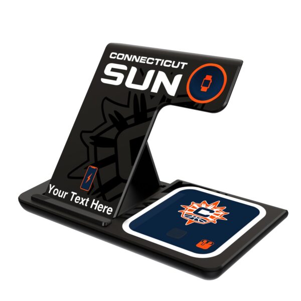 Connecticut Sun Personalized 3-in-1 Charging Station