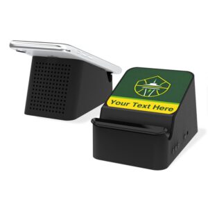 Seattle Storm Personalized Wireless Charging Station & Bluetooth Speaker