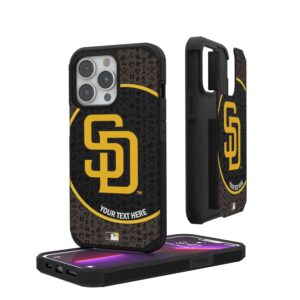 San Diego Padres iPhone Circle Design Personalized Rugged Case