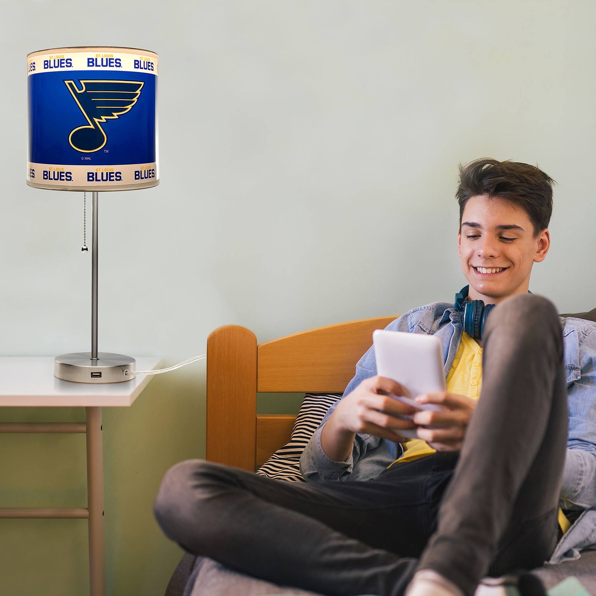 Imperial St. Louis Blues Chrome Desk Lamp - Image 7